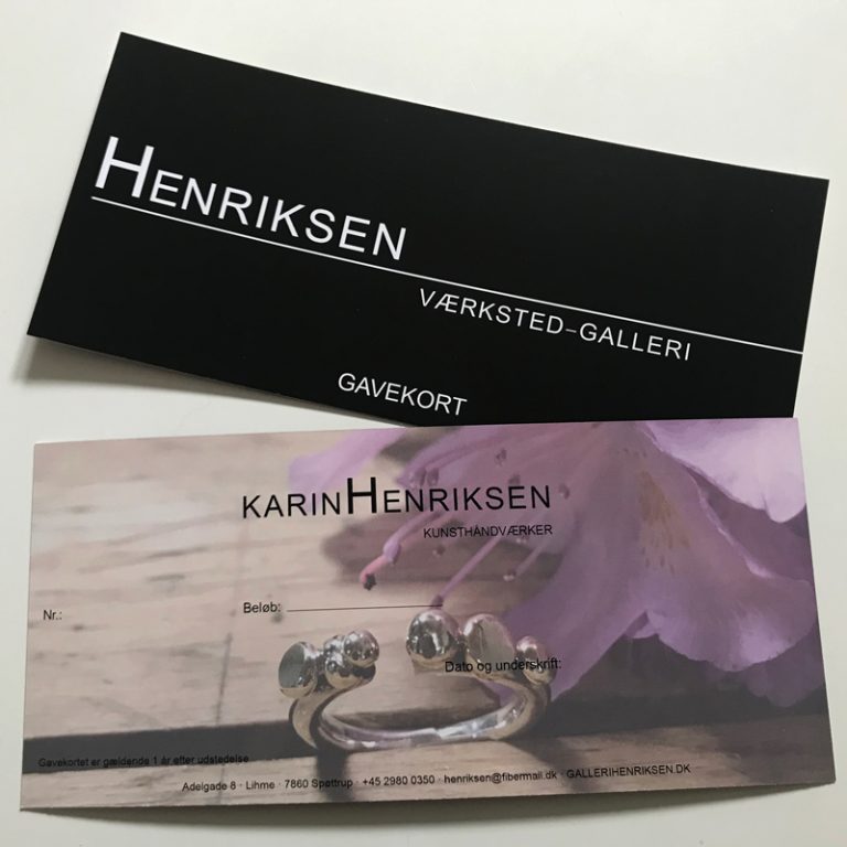 GAVEKORT | Henriksen-værksted-galleri